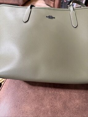 Coach Olive Green Tote